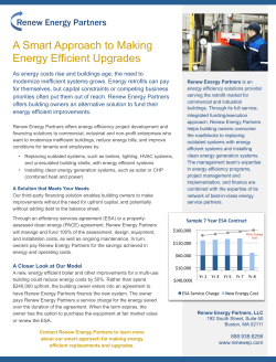 A Smart Approach to Making Energy Efficient Upgrades
