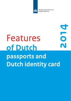 passports and Dutch identity card