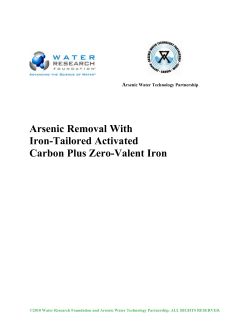 Arsenic Removal With Iron-Tailored Activated Carbon Plus Zero