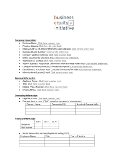 BEI Application