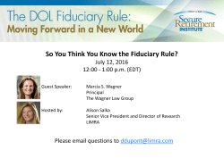 Title Goes Here - Wagner Law Group