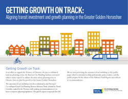 Getting Growth on Track