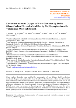 Electro-reduction of Oxygen to Water Mediated by Stable Glassy