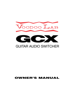 guitar audio switcher