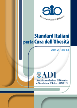 Standard Italiani per laCura dell`Obesit&agrave;