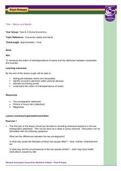 Aim - Consumer Council for Northern Ireland
