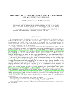 Arbitrarily Small Perturbations of Dirichlet Laplacians are Quantum