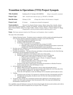 Dechirper TTO synopsis