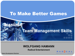 Team Management Skills