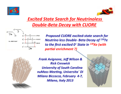 Excited State Search for Neutrinoless Double