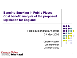 Indoor Smoking Ban