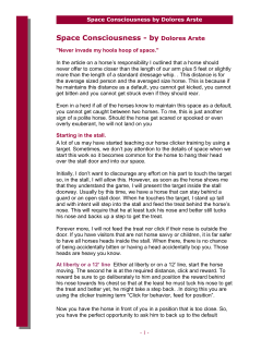 Space Consciousness