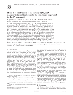 Effects of Fe spin transition on the elasticity of (Mg, Fe)O