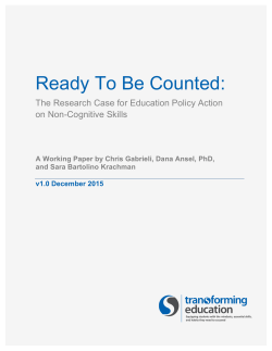 Ready To Be Counted