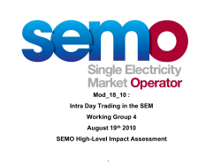Option Group 1 - SEM-O