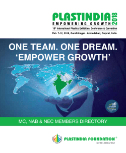 ONE TEAM. ONE DREAM. `EMPOWER GROWTH`