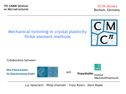 Basics of Crystal Plasticity Finite Element Modeling (CPFEM)
