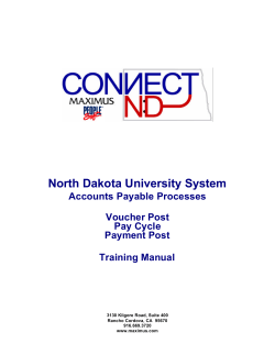 AP Voucher Post-Paycycle-Payment Post