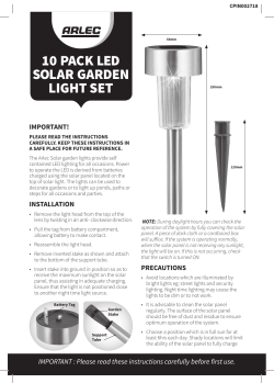 10 pack LED SoLar GarDEn LiGht SEt