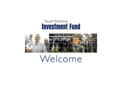 Business Loans &pound;15k - South Yorkshire Investment Fund