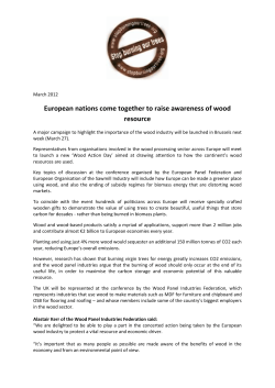 March 2012 European nations come together to raise awareness of