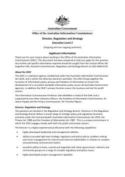 Director, Regulation and Strategy