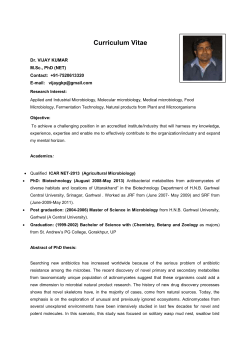 View Dr. Vijay Kumar`s Resume / CV