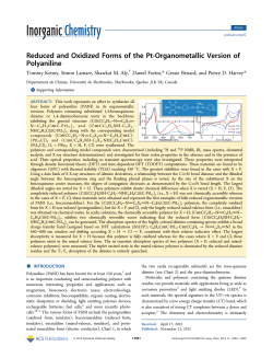 Reduced and Oxidized Forms of the Pt