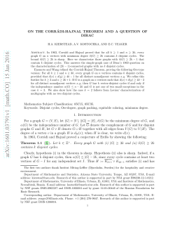 On the Corr\`adi-Hajnal Theorem and a question of Dirac