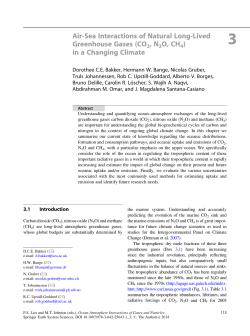 Air-Sea Interactions of Natural Long