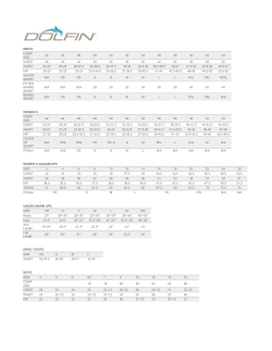 comp size 22 24 26 28 30 32 34 36 38 40 42 44 chest 28 30 32 34