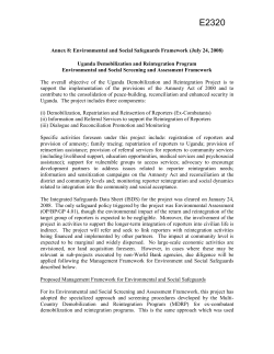 TEMPLATES for PROJECT DOCUMENT PROCESSING