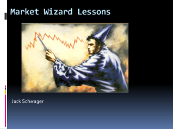 How did you get the idea for the first Market Wizards book?