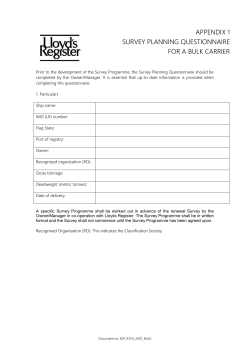 BULK CARRIER ESP BOOKLET