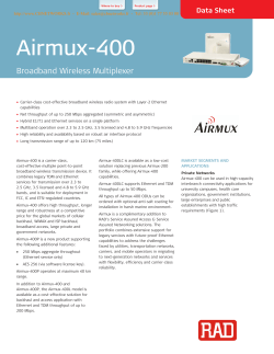 Airmux-400 - CB Networks