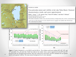 presentation on the Lake Tahoe Visibility case study
