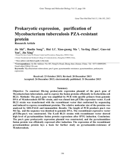 Gene Ther Mol Biol Vol 15, 176-184, 2013