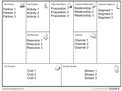 Business Model Template (PPT)
