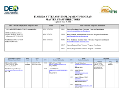 AGENCY FOR WORKFORCE INNOVATION
