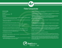 Foliar Concentrate - Soil