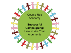 Preparation is key when highlighting your issues