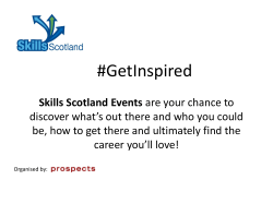 Follow us - Skills Scotland
