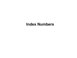 Fisher`s ideal index