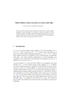 Milnor fillable contact structures are universally tight