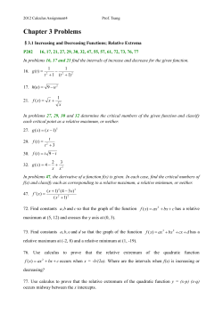 Aassignments Six