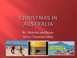 Christmas in Australia