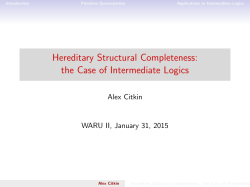Hereditary Structural Completeness: the Case of Intermediate Logics