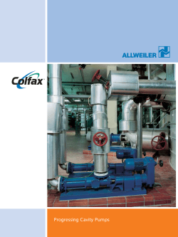 Progressing Cavity Pumps