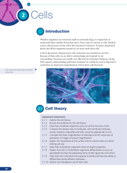 Biology Standard Level Chapter 2 - Pearson Schools and FE Colleges