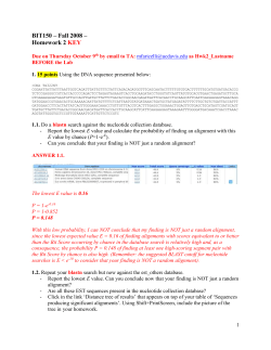 BIT150 – Fall 2008 - UC Davis Plant Sciences